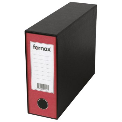Registrator A5 široki u crnoj kutiji Prestige Fornax 14599 crveni!!