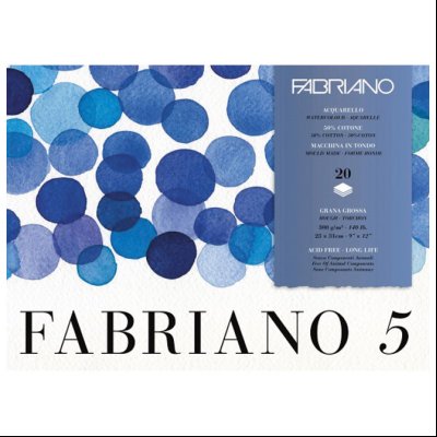 Papir Fabriano 5 50x70cm 210g (rough/grana grossa) Fabriano 31100026