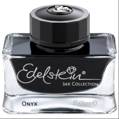 Tinta za nalivpero bočica 50ml Edelstein Pelikan 339408 crna (onyx)