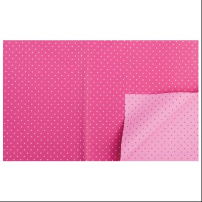 Papir ukrasni obostrani 70x100cm tufne MPO219231 tamno roze/svetlo roze