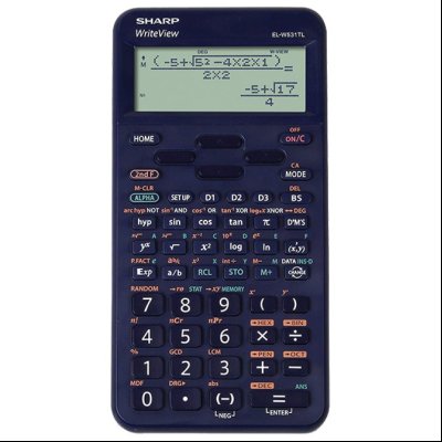 Kalkulator tehnički 16mesta 420 funkcija Sharp EL-W531TLB-BL plavi blister