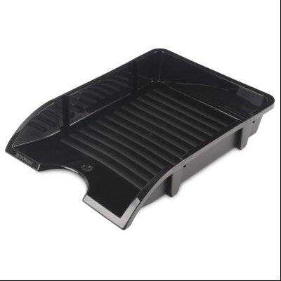 Polica za spise Donau 7455001PL-01 crna