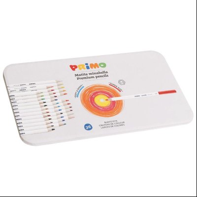 Boje drvene 36boja fi3,8mm u metalnoj kutiji Minabella Primo CMP 5247MINAB36