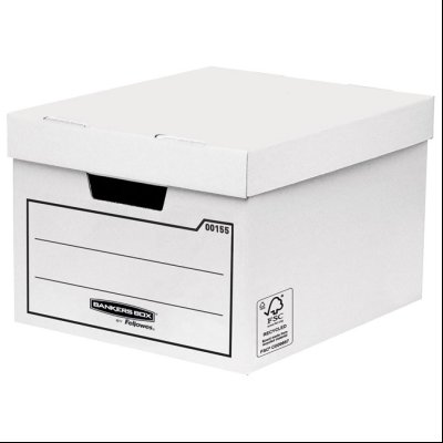 Kutija višenamenska Basic pk10 Fellowes 0015504 bela