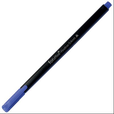 Flomaster fineliner 0,4mm trouglasti  FORoffice 18097 plavi