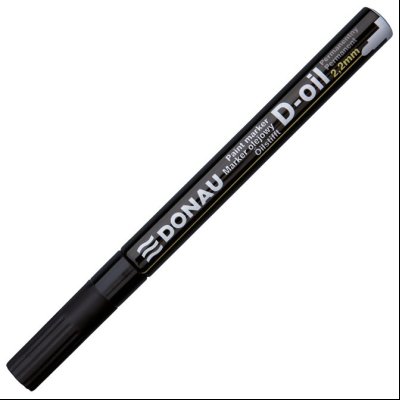 Marker uljani 2,2mm okrugli vrh D-Oil Donau 7368001PL-01 crni