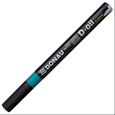 Marker uljani 2,2mm okrugli vrh D-Oil Donau 7368001PL-06 zeleni