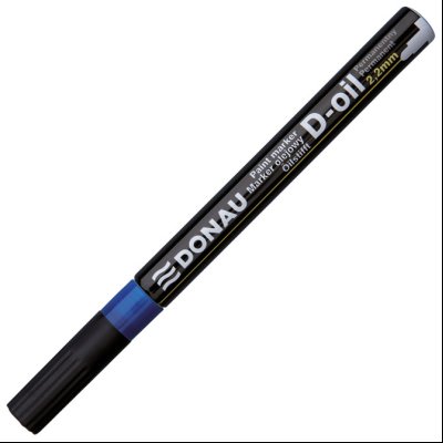 Marker uljani 2,2mm okrugli vrh D-Oil Donau 7368001PL-10 plavi