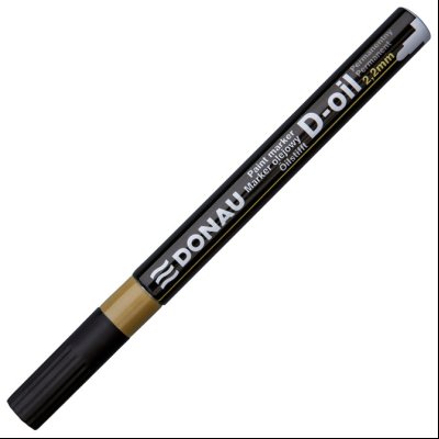 Marker uljani 2,2mm okrugli vrh D-Oil Donau 7368001PL-35 zlatni