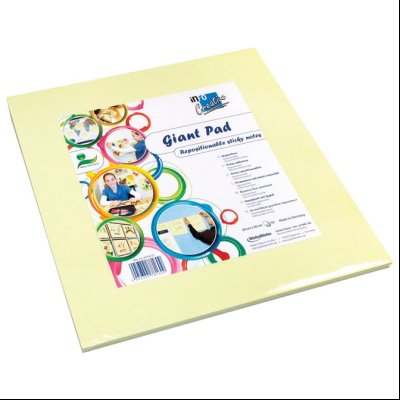 Blok samolepljiv 300x300mm 50L Creative Giant Pad Info Notes 8754-01 žuti