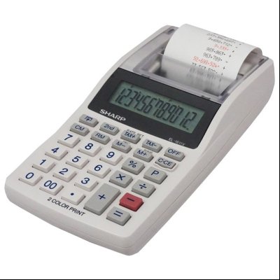 Računska mašina 12mesta bez adaptera Sharp EL-1611V bela