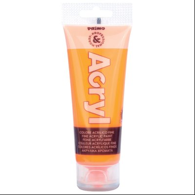 Boja akrilna  75ml pvc tuba fluo CMP 420TAF75250 narandžasta (orange fluo) blister