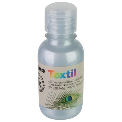 Boja za tekstil 125ml metalik CMP 410TXM125910 srebrna (silver)