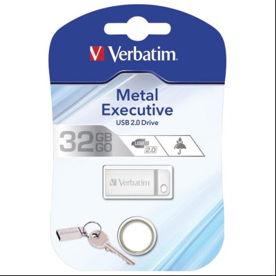 Memorija USB  32GB Metal Executive Verbatim 98749 blister