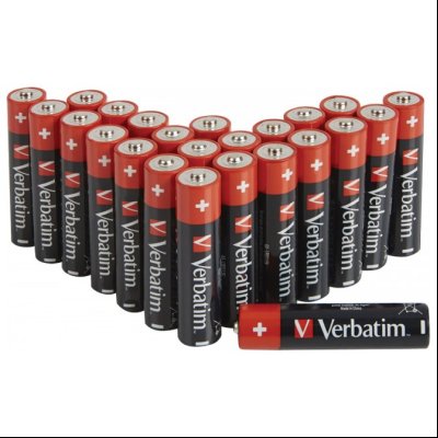 Baterija alkalna 1,5V AA pk24 Verbatim 49505 LR6