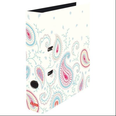 Registrator A4 široki samostojeći Paisley White Herlitz 10316412