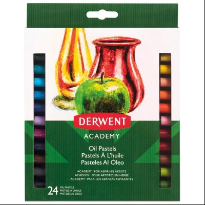 Boje uljane (uljani pastel) 24boje karton Academy Derwent 2301953 blister!!