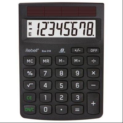 Kalkulator komercijalni  8mesta Rebell RE-ECO310 BX crni