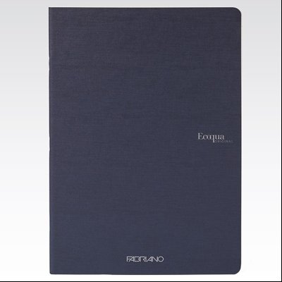 Sveska meki povez A4 karo 40L 90g EcoQua Fabriano 19210204 tamno plava (dark blue)