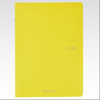 Sveska meki povez A4 karo 40L 90g EcoQua Fabriano 19210207 limun žuta (limone)