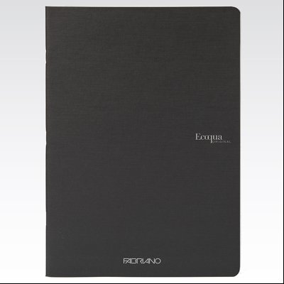 Sveska meki povez A4 karo 40L 90g EcoQua Fabriano 19210208 crna (nero)