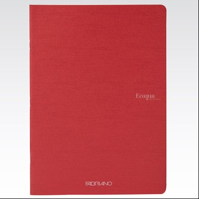 Sveska meki povez A4 linije 40L 90g EcoQua Fabriano 19210303 tamno crvena (cherry)