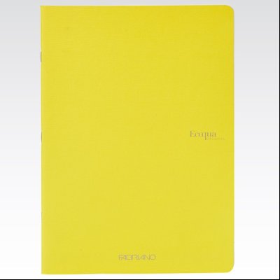 Sveska meki povez A4 linije 40L 90g EcoQua Fabriano 19210307 limun žuta (limone)