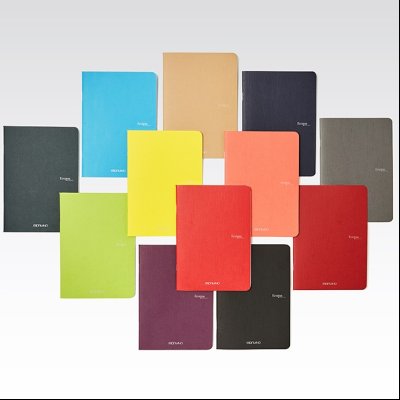 Sveska meki povez A4 linije 40L 90g EcoQua Fabriano 19000027 sortirano 12boja