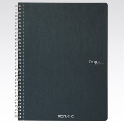 Sveska spirala A4 karo 70L 90g EcoQua Fabriano 19290110 kraljevsko zelena (royal green)