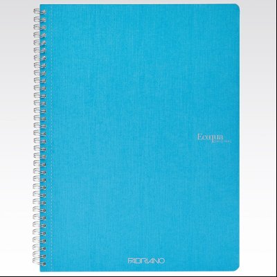 Sveska spirala A4 linija 70L 90g EcoQua Fabriano 19290211 tirkizna (turchese)