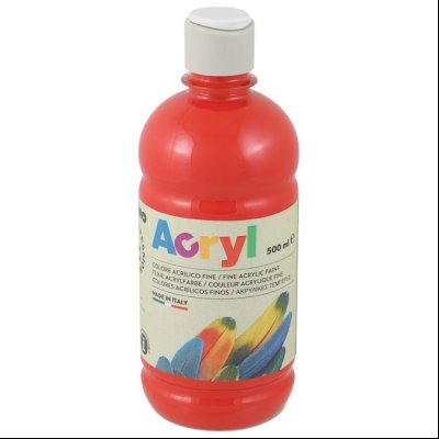 Boja akrilna 500ml CMP 4003TA500300 crvena (vermillion)