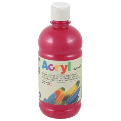 Boja akrilna 500ml CMP 4003TA500301 tamno roze (magenta)