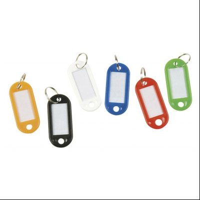 Privezak za ključeve plastični pk100 Q-Connect Donau KF02693 ZELENI