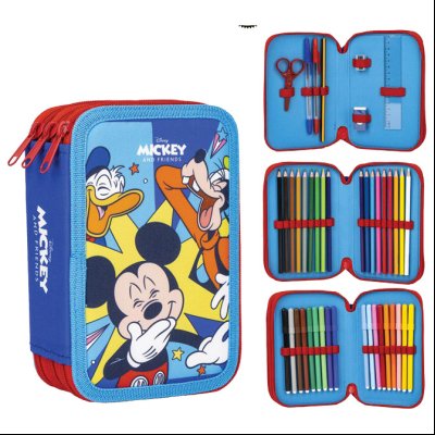 Pernica puna 3zipa Mickey and friend Cerda 2700000544 plava