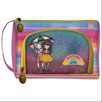 Pernica Jumbo 1zip 1džep Be Kind To Each Other Gorjuss 1196GJ02!!