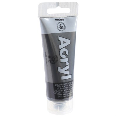 Boja akrilna  75ml pvc tuba metalik CMP 420TAM75800 siva metalik (metal black) blister