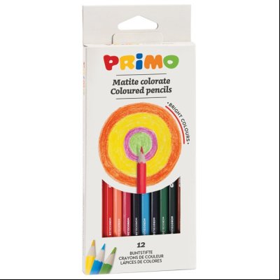 Boje drvene 12boja Primo CMP 5031MAT12E blister