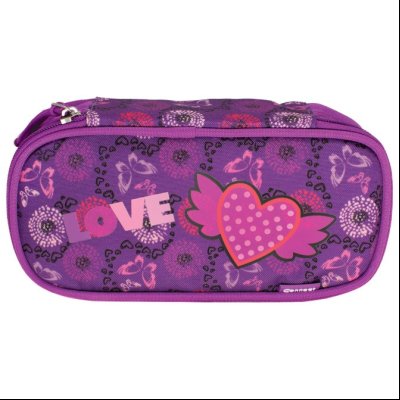 Pernica ovalna 1zip 1preklop Love Heart 24.Connect 54542!!