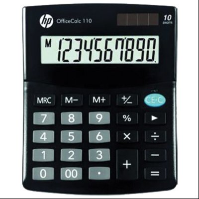 Kalkulator komercijalni  10mesta HP HP-OC 110/INT BX crni