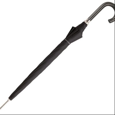 Kišobran muški automatik s drvenom ručkom fi-108cm 10 panela Noire Pierre Cardin crni!!