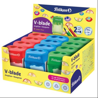 Rezač pvc sa kutijom 2 rupe Pelikan 700238