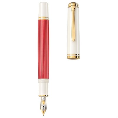 Nalivpero Souveran M600 (M) u specijalnoj poklon kutiji Pelikan 823111 crveno-belo!!