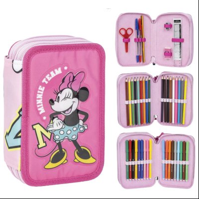 Pernica puna 3zipa Minnie Cerda 2700001151 roze