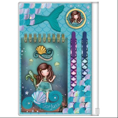 Set za pisanje u fascikli sa zipom Deep Secrets Gorjuss 1294GJ01