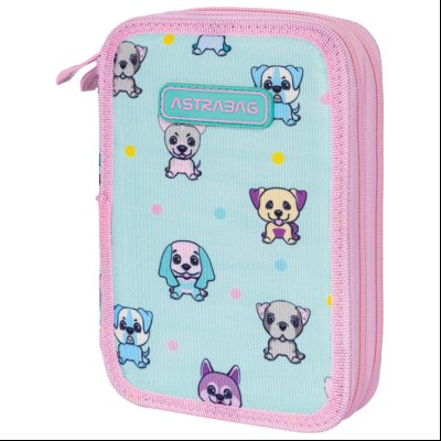 Pernica prazna 2zipa AC2 Puppie's World 24.Astrabag 503024002 tirkizni