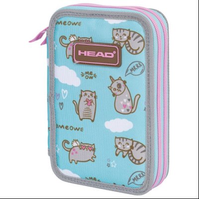 Pernica prazna 2zipa AC2 Meow 24.Head 503024019 tirkizna