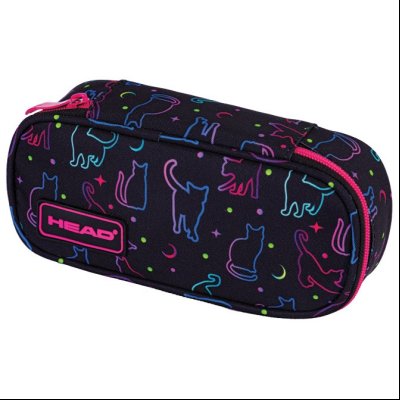 Pernica prazna ovalna 1zip 1 preklop AC6 Night Cat 24.Head 503024036 crna!!