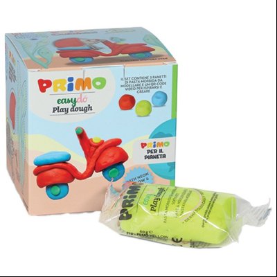 Plastelin 3boje 60g EasyDo Primo pk3 CMP 2994CD4 crvena-zelena-plava