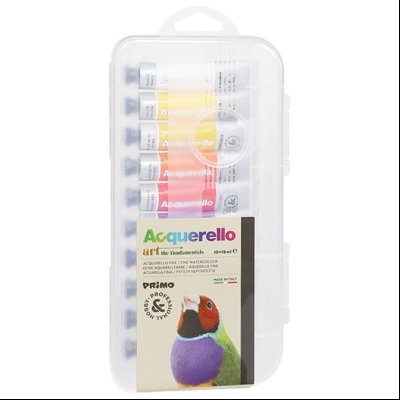 Boja akvarel 18ml aluminijumska tuba 10boja/pvc Acquerello Primo CMP 237AT10SP blister