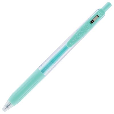 Roler gel 0,5mm sa gumenim gripom Sarasa Clip Milk (uložak tirkizni) Zebra 35045 tirkizni